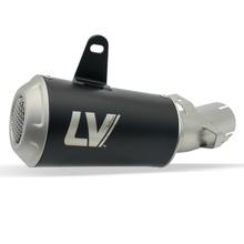 Endschalldämpfer LeoVince LV-10 Black Edition mit Zulassung, Edelstahl schwarz für Kawasaki Z 900 RS Bj. 2026 E5+