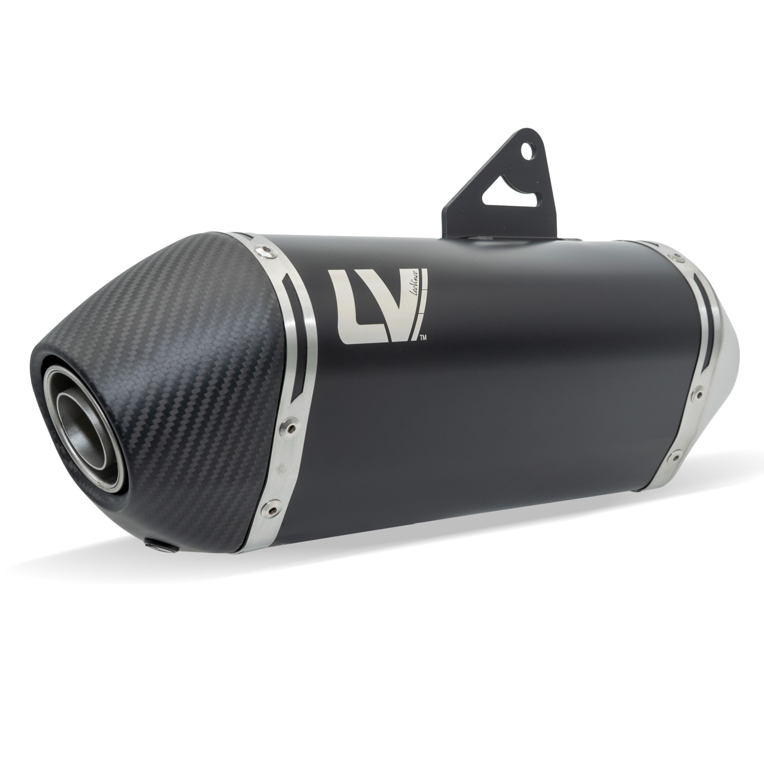 Endschalldämpfer LeoVince LV-14 schwarz mit Zulassung für Honda NC 750 X