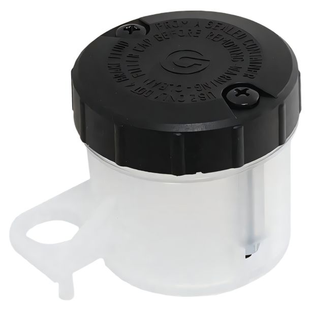 Bremsflüssigkeitsbehälter Brembo 110444661 45 ml Ausgang unten 50mm Ø 50 mm inkl. Lasche mit Fixierung