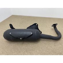 B-Ware, Auspuffanlage Yasuni Eco mit Zulassung für Aprilia SR LC Racing, Suzuki Katana Funmaster AC Zillion Estilete Rizzato AT10 Byte Italjet Torpedo Quelle 50 ccm