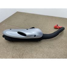 Produto B, sistema de escapamento completo LeoVince SITO com homologação, aço para Aprilia SR 50 R Factory i.e. Motor Di-Tech LC 2005 / SR 50 Sport Pro i.e. Motor Piaggio 2003 - 2004 / Gilera Runner SP carburador 2005 - 2012
