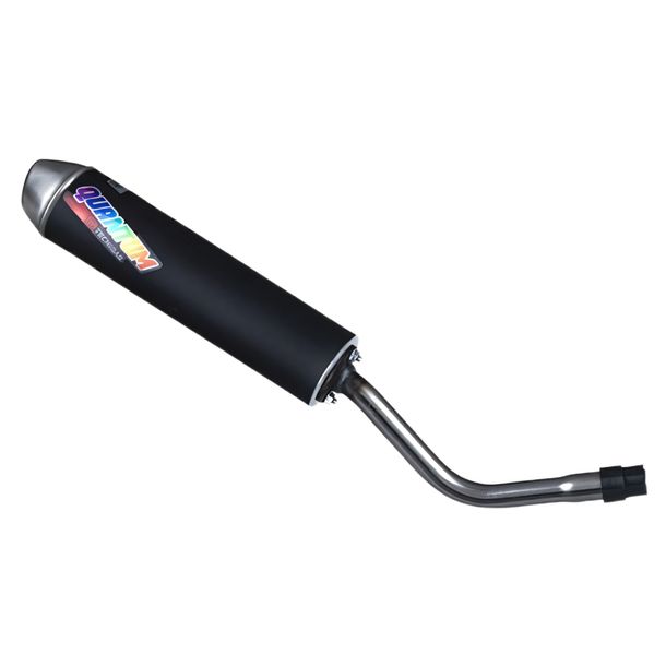 Uitlaat Tecnigas Quantum voor Bultaco Astro, Derbi Senda DRD SM X-Treme R Classic Lobito R1 SM1 Gilera SMT Euro 4 Racer RCR 50 ccm