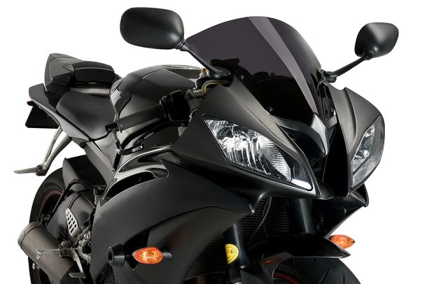 Windschild Puig Standardscheibe mit ABE für Yamaha YZF-R6 Bj. 2008 - 2016