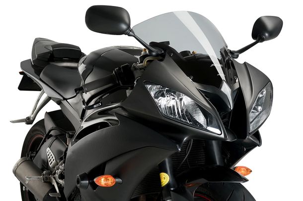 Windschild Puig Standardscheibe mit ABE für Yamaha YZF-R6 Bj. 2008 - 2016