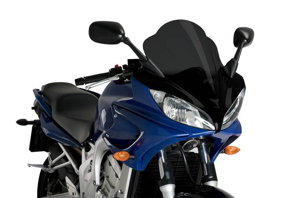 Windschild Puig Racing-Scheibe mit ABE für Yamaha FZ6 Fazer Bj. 2004 - 2008