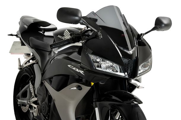 Windschild Puig Racing-Scheibe mit ABE für Honda CBR600RR, CBR600RR ABS Bj. 2007 - 2012