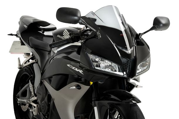 Windschild Puig Racing-Scheibe mit ABE für Honda CBR600RR, CBR600RR ABS Bj. 2007 - 2012