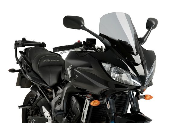 Windschild Puig Racing-Scheibe mit ABE für Yamaha FZ6 Fazer S2 Bj. 2007 - 2010