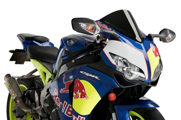Windschild Puig Racing-Scheibe mit ABE für Honda CBR1000RR Fireblade, CBR 1000 RR ABS Fireblade Bj. 2008 - 2011