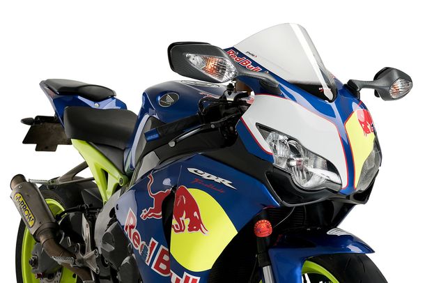 Windschild Puig Racing-Scheibe mit ABE für Honda CBR1000RR Fireblade, CBR 1000 RR ABS Fireblade Bj. 2008 - 2011