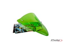 Windschild Puig Racing-Scheibe mit ABE für Kawasaki Ninja 250R Bj. 2008 - 2012