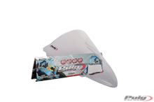 Windschild Puig Racing-Scheibe mit ABE für Kawasaki Ninja 250R Bj. 2008 - 2012