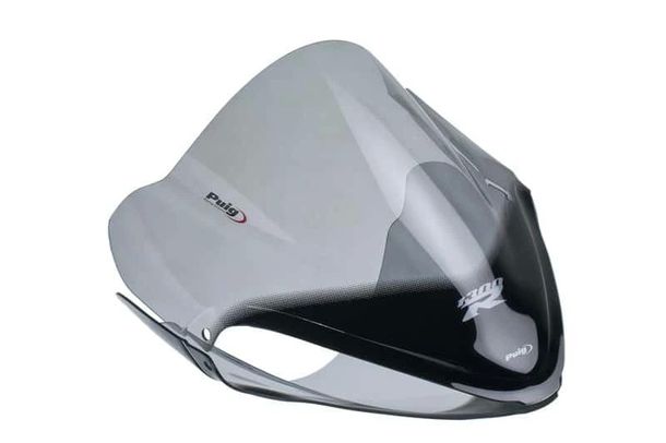 Windschild Puig Racing-Scheibe mit ABE für Suzuki GSX-R1300 HAYABUSA, GSX1300R HAYABUSA ABS (Bj. 2008 - 2018)