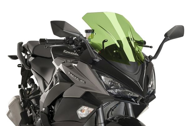 Windschild Puig Racing-Scheibe mit ABE für Kawasaki Z1000SX, Z1000SX Tourer Bj. 2011 - 2019