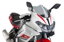 Větrový štít Puig Racing sklo 373 x 340 mm s ABE pro Benelli Tornado 302R r. v. 2014 - 2023