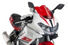 Větrový štít Puig Racing sklo 373 x 340 mm s ABE pro Benelli Tornado 302R r. v. 2014 - 2023