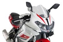 Windschild Puig Racing-Scheibe 373 x 340 mm mit ABE für Benelli Tornado 302R Bj. 2014 - 2023