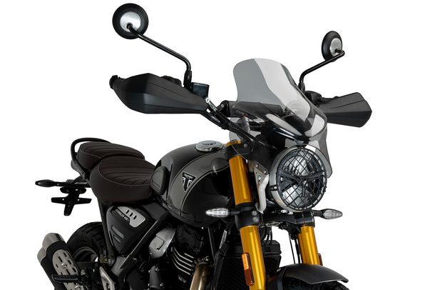 Windschild Puig Top mit ABE für Triumph Bonneville, Bonneville T100, u.a. u.a. (Bj. 1983 - 2026)