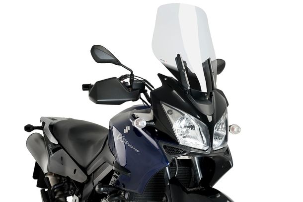 Windschild Puig Touringscheibe mit ABE für Suzuki DL650 V-STROM, Kawasaki KLV1000