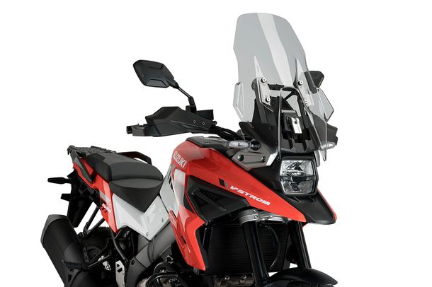 Windschild Puig Touringscheibe 630 x 480 mm mit ABE für Suzuki DL1050 V-STROM, DL1050XT V-STROM, DL1050DE V-STROM Bj. 2020 - 2026