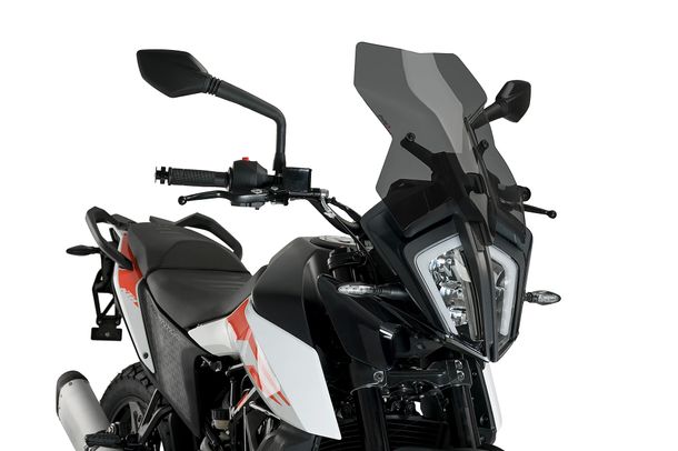 Windschild Puig Touringscheibe 500 x 330 mm mit ABE für Ktm 390 Adventure, 390 Adventure SW (Bj. 2020 - 2024)