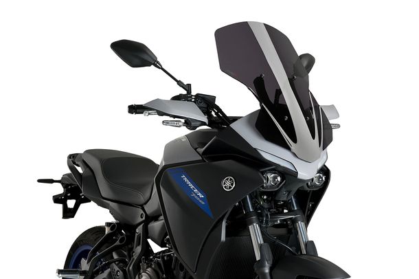 Windschild Puig Touringscheibe 583 x 375 mm mit ABE für Yamaha Tracer 7, Tracer 7 GT, Tracer 700, Tracer 700 GT Bj. 2020 - 2024
