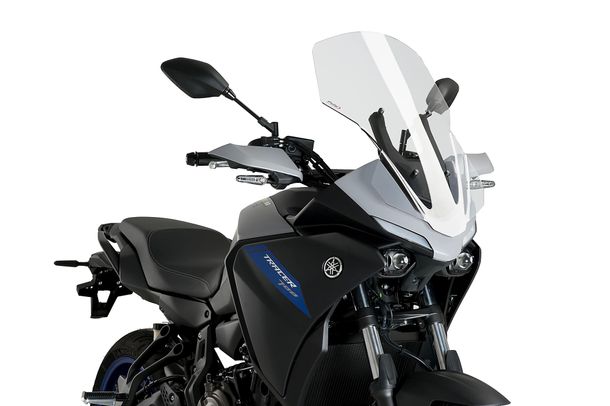 Windschild Puig Touringscheibe 583 x 375 mm mit ABE für Yamaha Tracer 7, Tracer 7 GT, Tracer 700, Tracer 700 GT Bj. 2020 - 2024