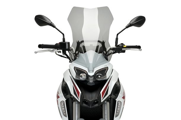 Windschild Puig Touringscheibe 580 x 340 mm mit ABE für Benelli TRK 251 Bj. 2021 - 2025