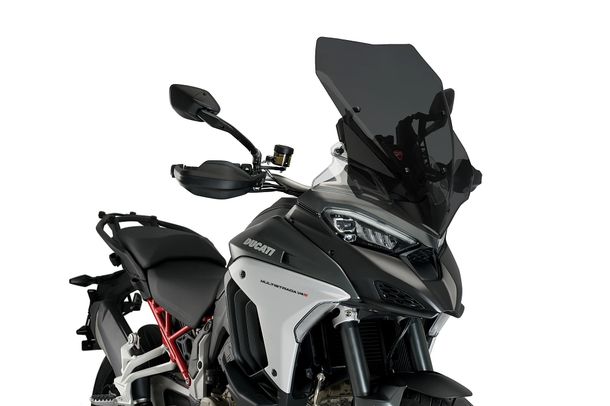 Windschild Puig Touringscheibe 630 x 430 mm mit ABE für Ducati MULTISTRADA V4 PIKES PEAK, MULTISTRADA V4 RALLY, u.a. (Bj. 2021 - 2026)