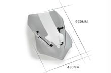 Windscherm Puig Touringschijf 630 x 430 mm met ABE voor Ducati Multistrada V4 Pikes Peak, Multistrada V4 Rally Bj. 2021 - 2026