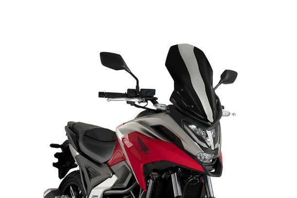 Windschild Puig Touringscheibe 540 x 330 mm mit ABE für Honda NC750X, NC750X DCT Bj. 2021 - 2024