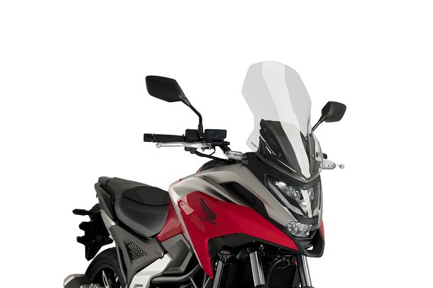 Windschild Puig Touringscheibe 540 x 330 mm mit ABE für Honda NC750X, NC750X DCT Bj. 2021 - 2024