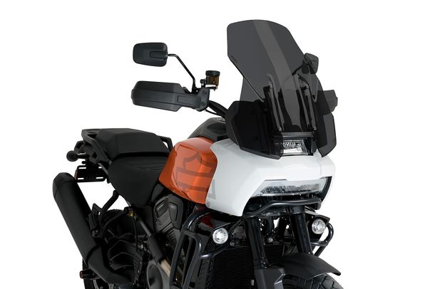 Windschild Puig Touringscheibe 575 x 470 mm mit ABE für Harley davidson PAN AMERICA SPECIAL RA1250S, PAN AMERICA RA1250, u.a. (Bj. 2021 - 2026)