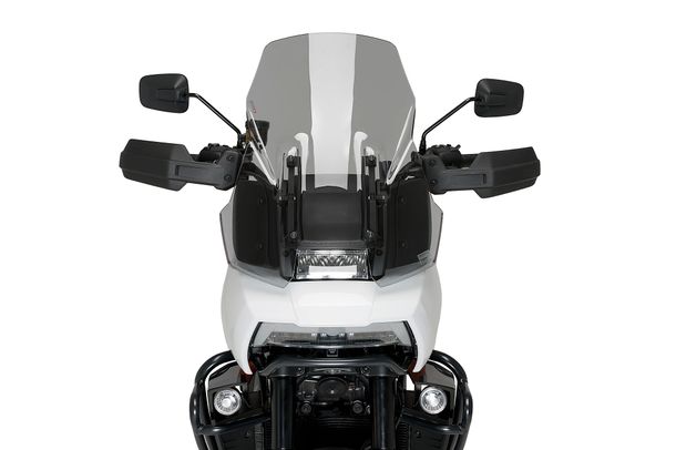 Windschild Puig Touringscheibe 575 x 470 mm mit ABE für Harley Davidson PAN America Special RA1250S, PAN America RA1250 Bj. 2021 - 2026