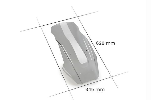 Para-brisa Puig Touringscheibe 628 x 345 mm com ABE para Honda ADV 350, ADV 350 SE ano 2022 - 2026