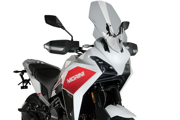 Windschild Puig Touringscheibe 525 x 365 mm mit ABE für Moto Morini X-CAPE 650 Bj. 2021 - 2024