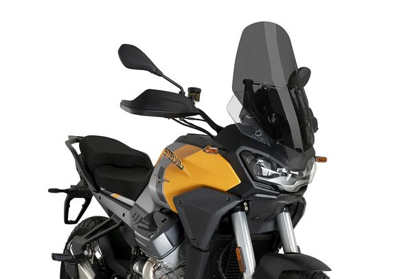 Windschild Puig Touringscheibe 560 x 385 mm mit ABE für Moto Guzzi V100 Mandello, V100 Mandello S, Stelvio Bj. 2023 - 2026
