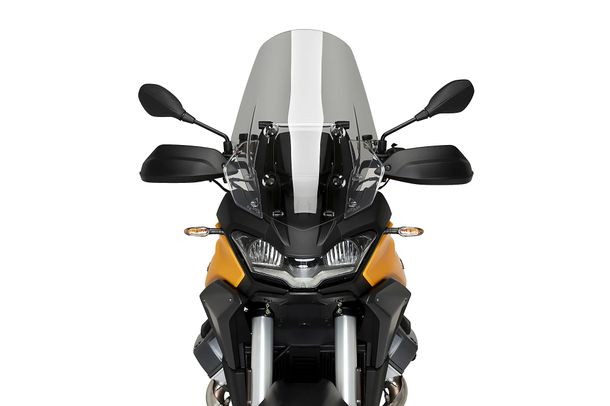 Windschild Puig Touringscheibe 560 x 385 mm mit ABE für Moto Guzzi V100 Mandello, V100 Mandello S, Stelvio Bj. 2023 - 2026