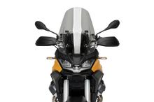 Para-brisa Puig Touringscheibe 560 x 385 mm com ABE para Moto Guzzi V100 Mandello, V100 Mandello S, Stelvio ano 2023 - 2026