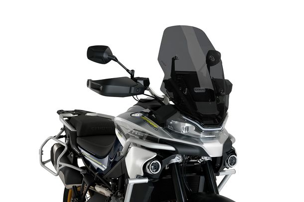 Windschild Puig Touringscheibe 565 x 440 mm mit ABE für Cfmoto 800MT Sport Bj. 2022 - 2026