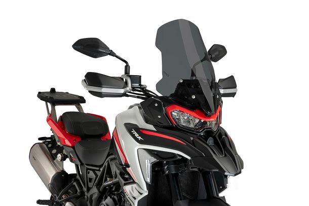 Windschild Puig Touringscheibe 538 x 365 mm mit ABE für Benelli TRK 702, TRK 702 X (Bj. 2023 - 2024)