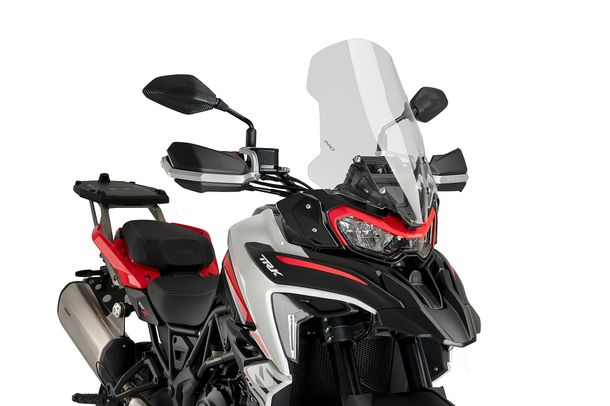 Windschild Puig Touringscheibe 538 x 365 mm mit ABE für Benelli TRK 702, TRK 702 X Bj. 2023 - 2024