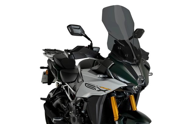 Windschild Puig Touringscheibe 600 x 370 mm mit ABE für Suzuki GSX-S1000GX, GSX-S1000GX SPORT, GSX-S1000GX TOURING (Bj. 2024 - 2026)