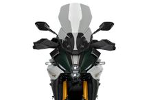 Puig Touring windshield 600 x 370 mm with ABE for Suzuki GSX-S1000GX, GSX-S1000GX Sport, GSX-S1000GX Touring model year 2024 - 2026