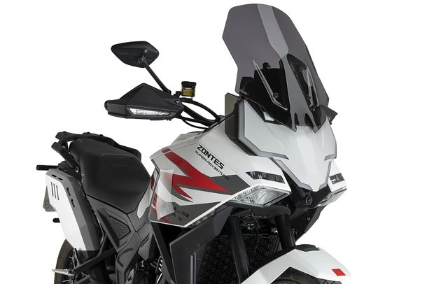 Windschild Puig Touringscheibe 520 x 400 mm mit ABE für Zontes 703F-19, 703F-21 (Bj. 2024 - 2026)