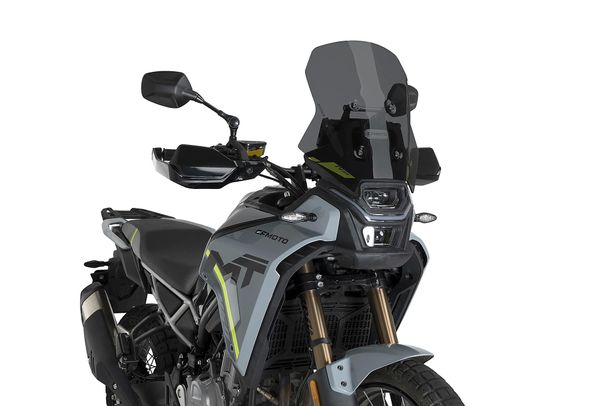 Windschild Puig Touringscheibe 410 x 375 mm mit ABE für Cfmoto 450MT (Bj. 2023 - 2026)