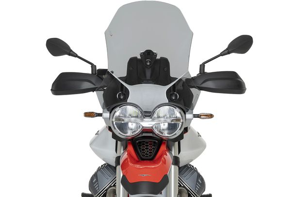 Windschild Puig Touringscheibe 570 x 450 mm mit ABE für Moto Guzzi V85 Strada, V85TT Travel, V85TT 850 Bj. 2024 - 2026