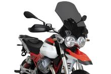 Puig Touring windshield 570 x 450 mm with general operating permit for Moto Guzzi V85 Strada, V85TT Travel, V85TT 850 model year 2024 - 2026