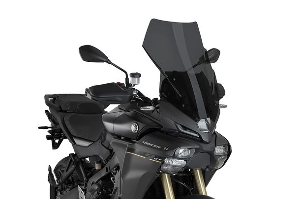 Windschild Puig Touringscheibe 605 x 420 mm mit ABE für Yamaha TRACER 9, TRACER 9 GT, TRACER 9 GT PLUS, TRACER 9 Y-AMT (Bj. 2025 - 2026)