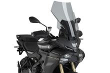 Windshield Puig touring screen 605 x 420 mm with ABE for Yamaha Tracer 9, Tracer 9 GT, Tracer 9 GT Plus, Tracer 9 Y-AMT year 2025 - 2026